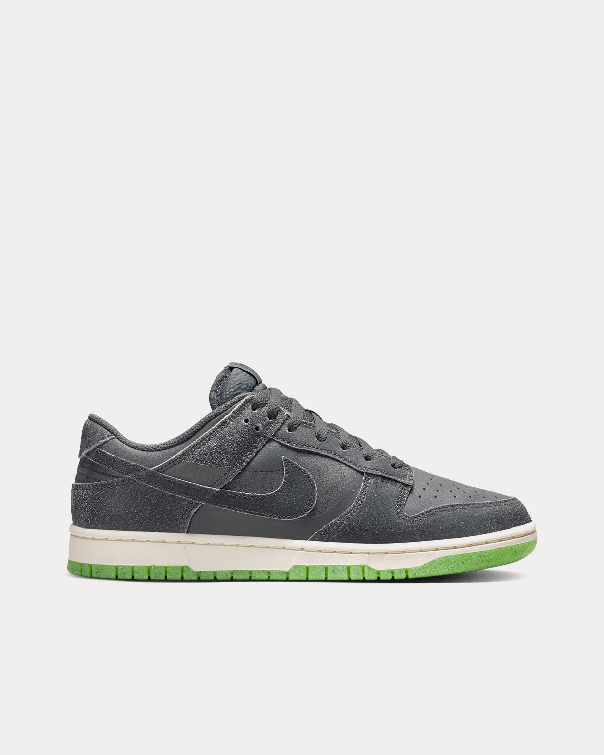 Nike Dunk Low Retro PRM Iron Grey / Phantom / Scream Green / Ghost Green Low Top Sneakers - 1