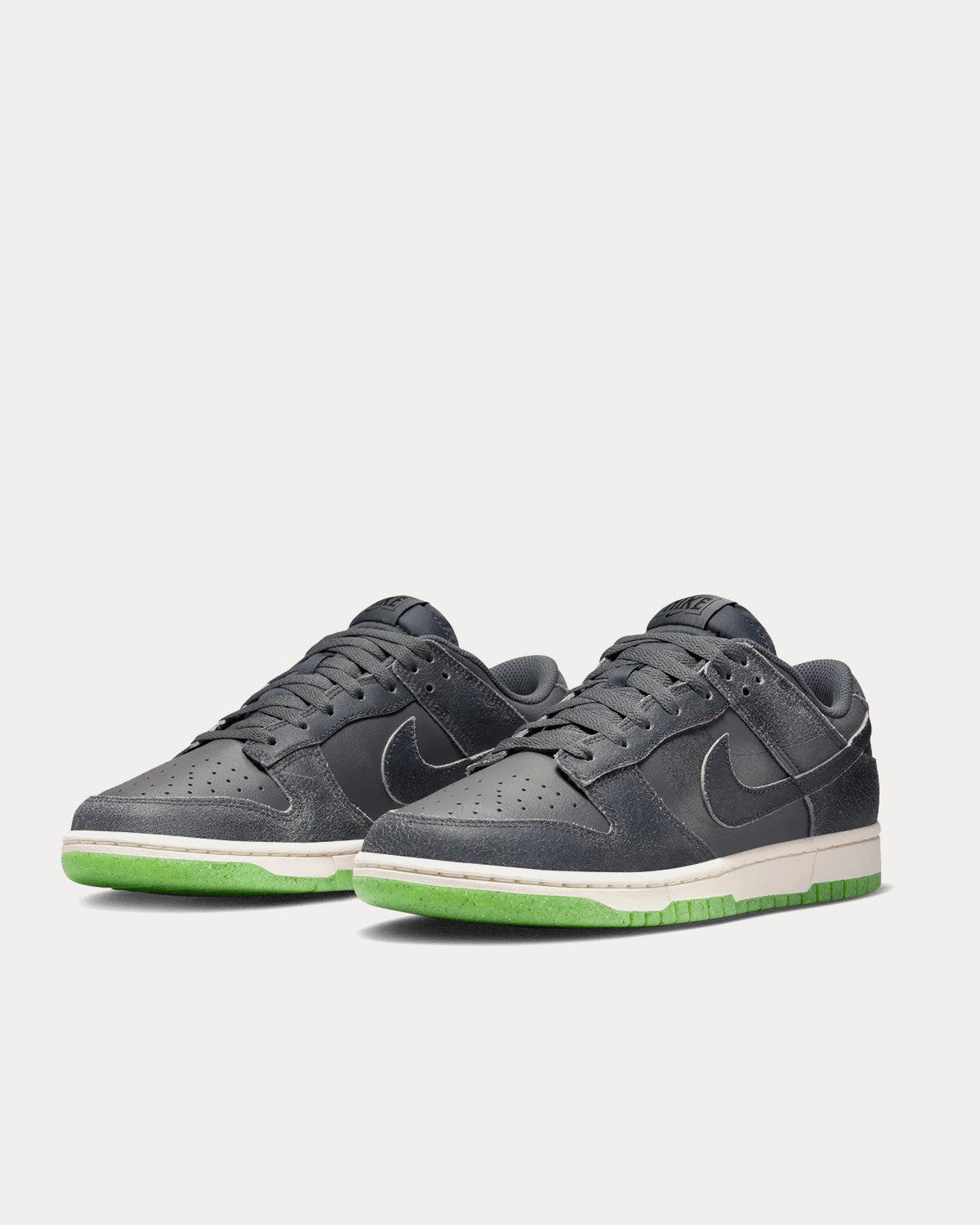 Nike Dunk Low Retro PRM Iron Grey / Phantom / Scream Green / Ghost Green Low  Top Sneakers - Sneak in Peace