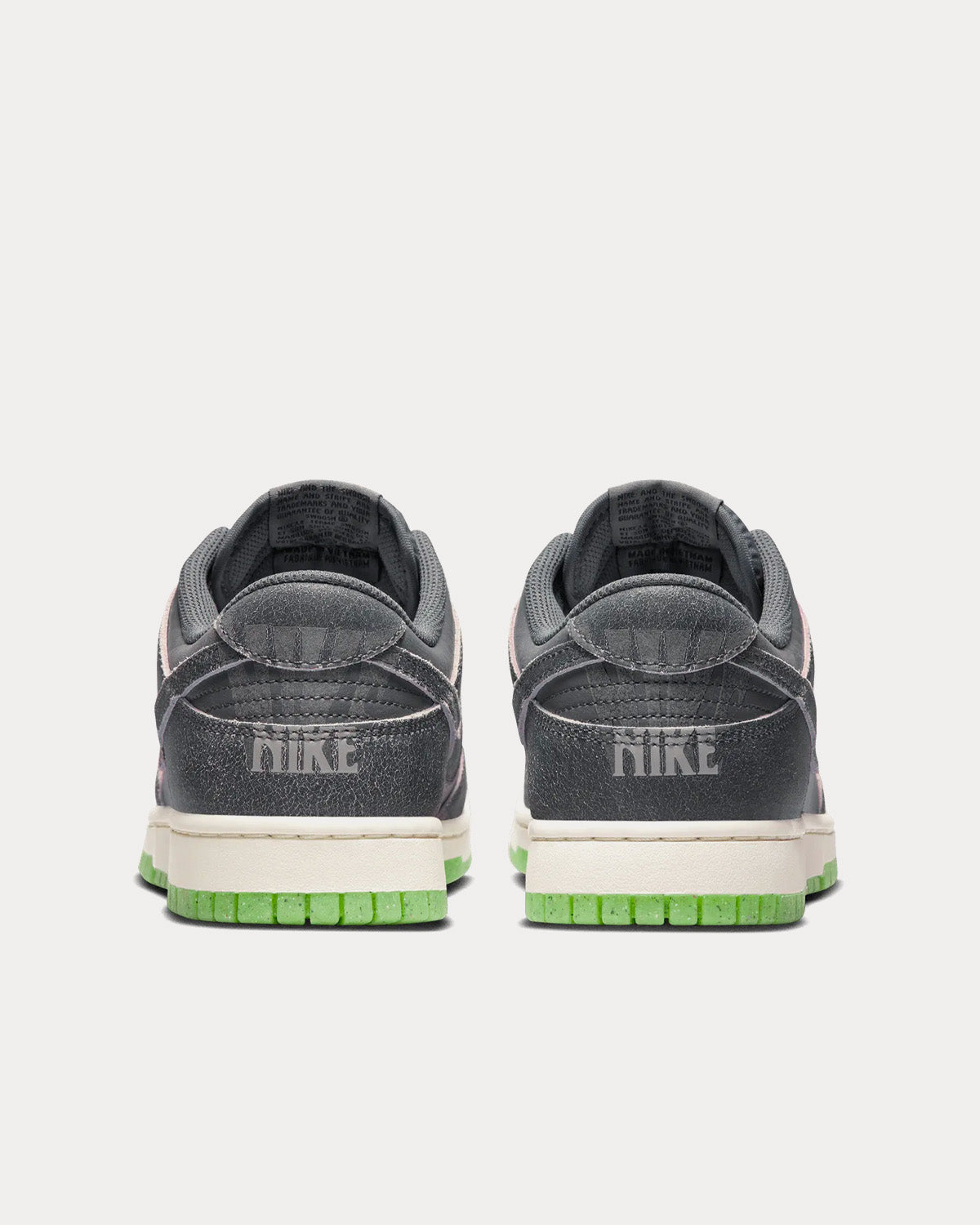 Nike Dunk Low Retro PRM Iron Grey / Phantom / Scream Green / Ghost Green Low Top Sneakers - 4