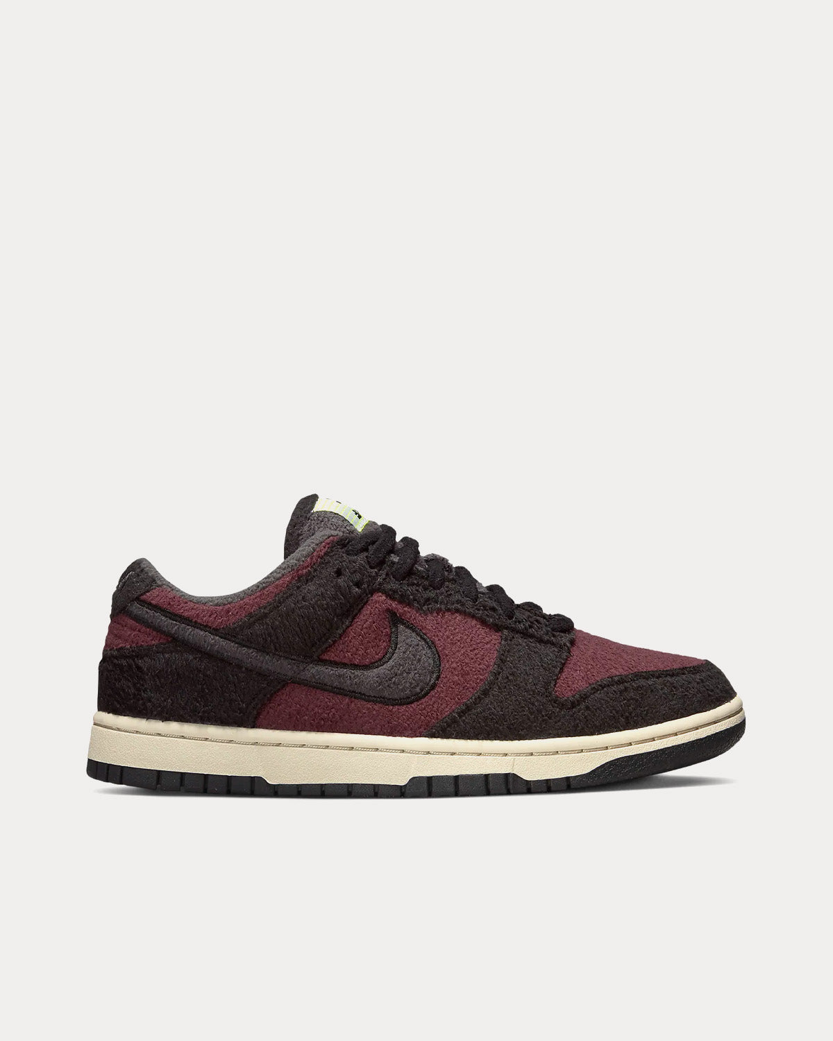 Nike Dunk Low SE Burgundy Crush Black White Dark Smoke Grey Low Top Sneakers Sneak in Peace