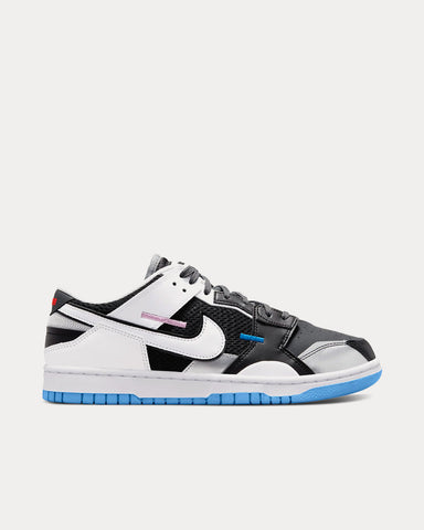 Nike Dunk Low Scrap Premium Black / Neutral Grey / University Blue / White Low Top Sneakers