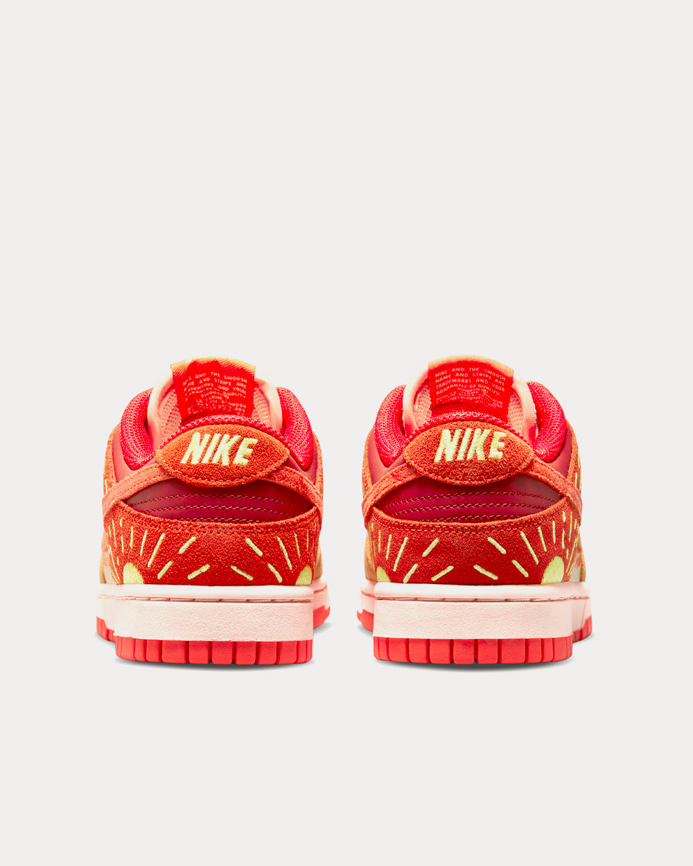 Nike Dunk Low Team Orange / Crimson Bliss Low Top Sneakers - 4