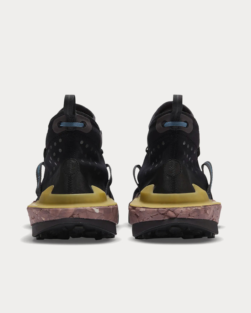 Nike ISPA Drifter Split Black / Smokey Mauve / Thunder Grey / Cerulean Low Top Sneakers - 4