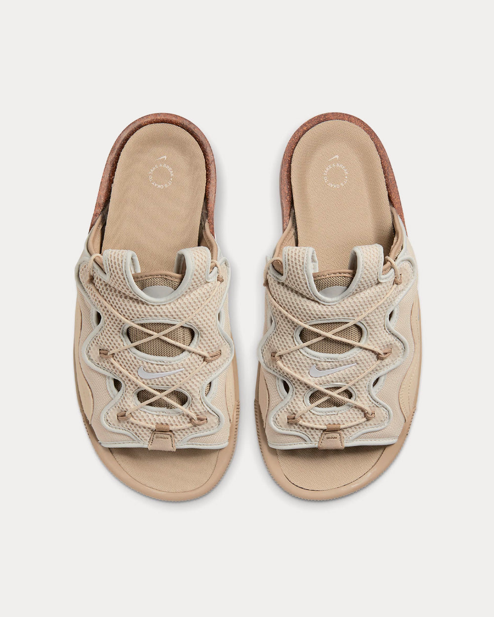 Nike Offline 2.0 Rattan/Khaki/Light Bone/White Slip Ons - 2