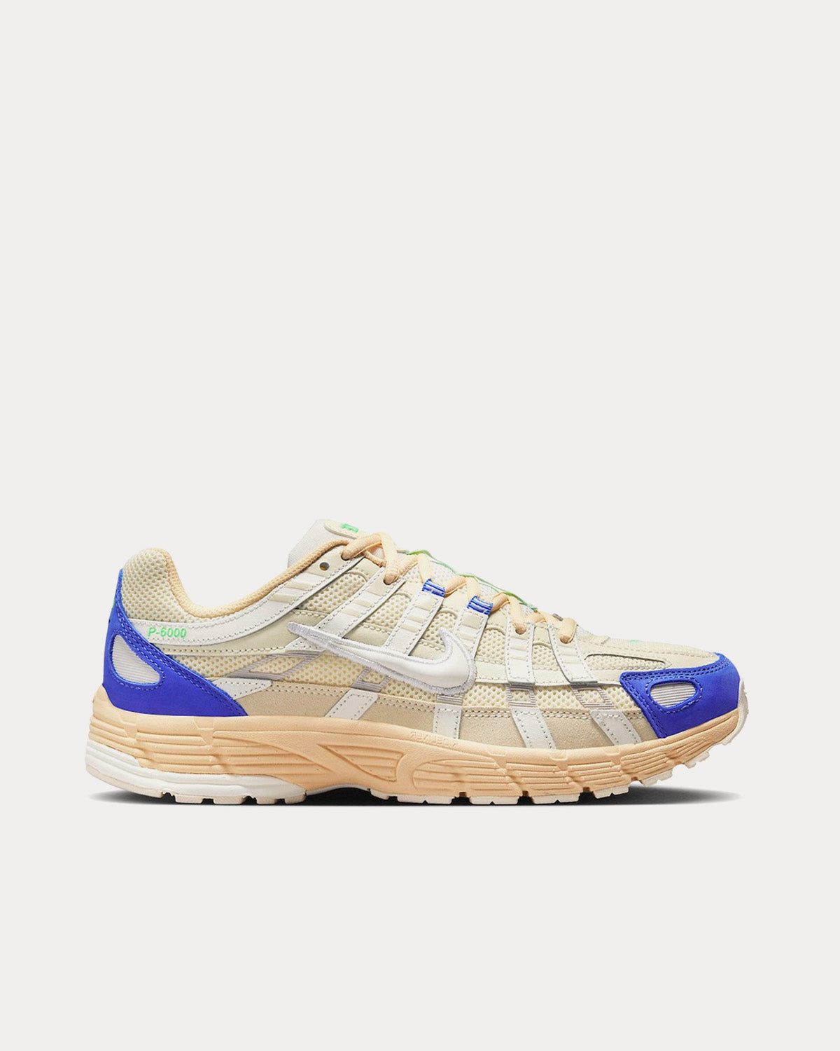 Nike P 6000 Beige Blue Low Top Sneakers Sneak in Peace