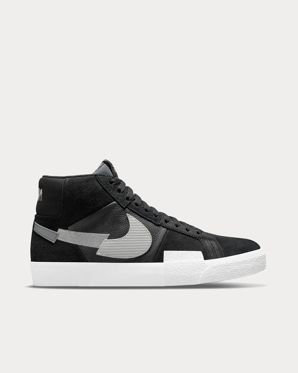 Nike SB Zoom Blazer Mid Premium Black / Wolf Grey / Cool Grey / White High Top Sneakers - 1