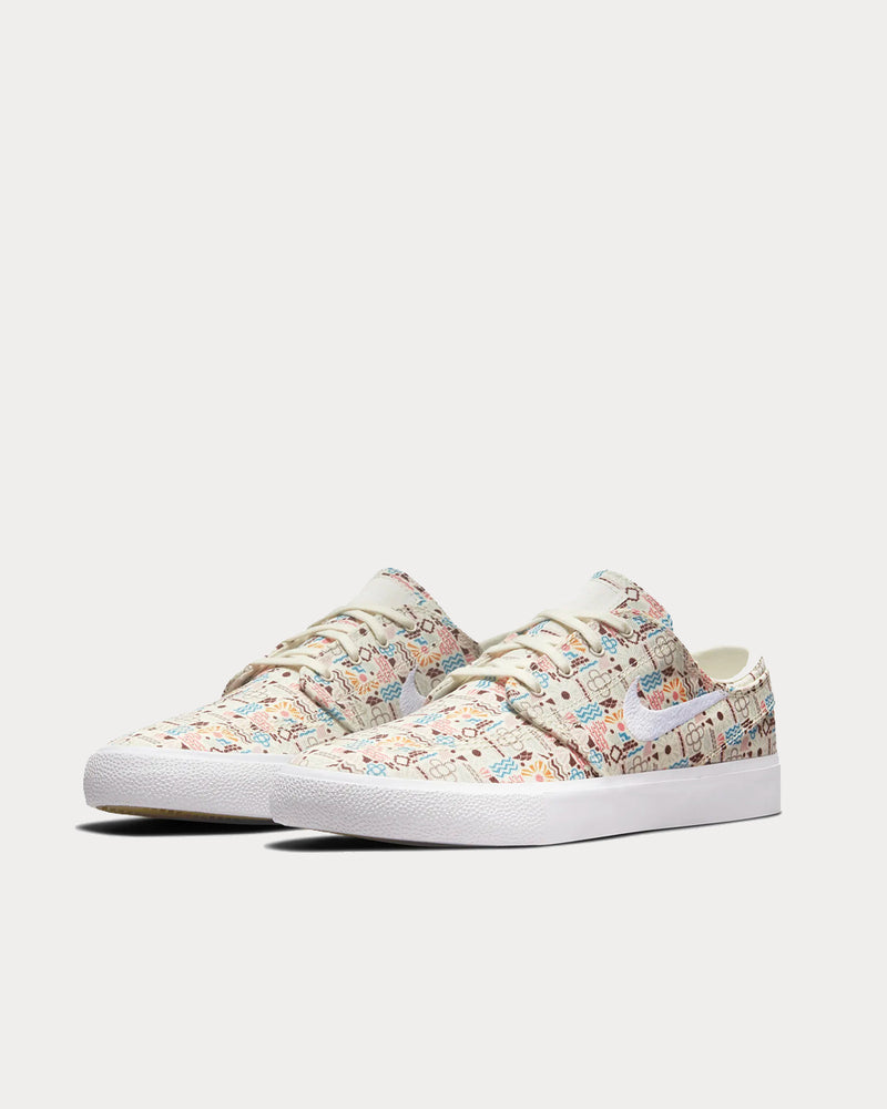 Nike SB Zoom Stefan Janoski Canvas RM Premium Cashmere / White Low Top Sneakers - 2