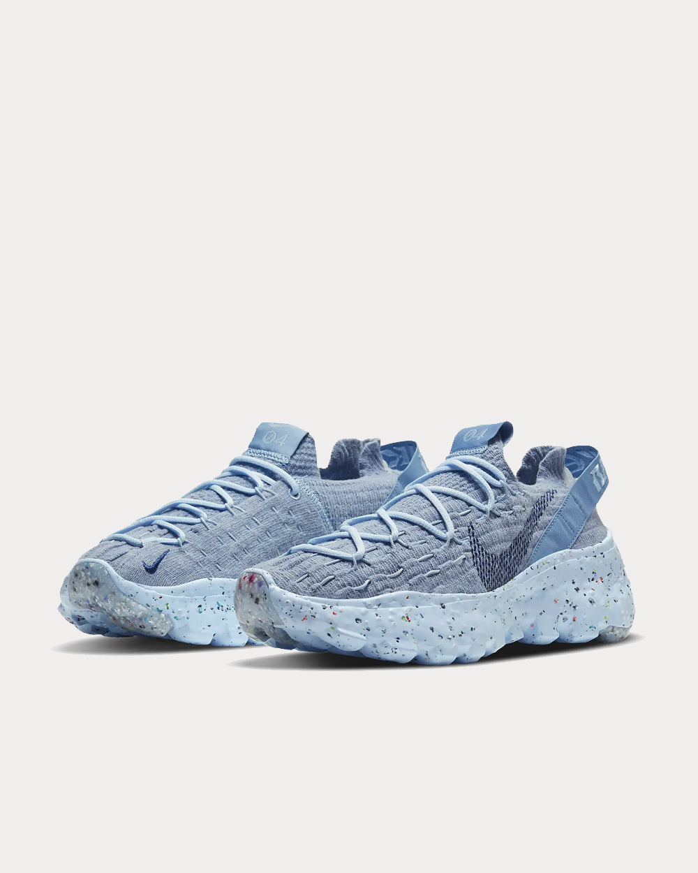 Nike Space Hippie 04 Chambray Blue/Chambray/Light Armoury Blue/Midnight Navy Low Top Sneakers - 2