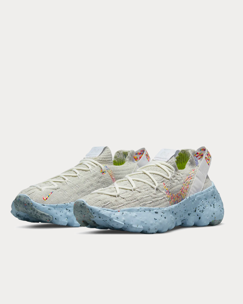 Nike Space Hippie 04 Summit White/Photon Dust/Concord/Multi-Colour Low Top Sneakers - 2