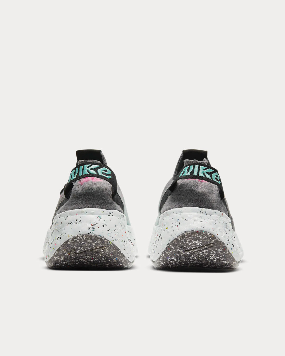 Nike Space Hippie 04 Smoke Grey, Pink Blast, Tropical Twist, Black Low Top Sneakers - 4