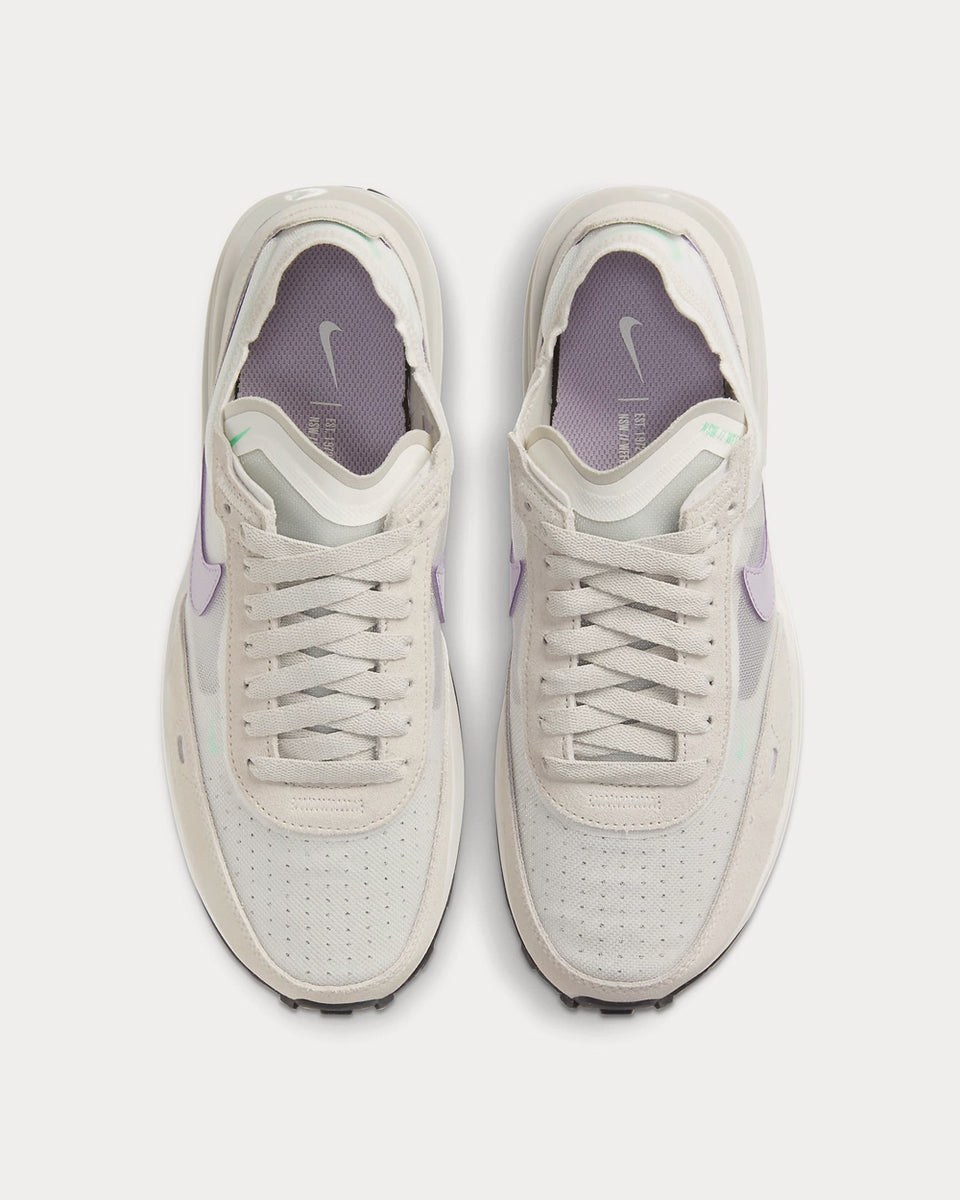 Nike Waffle One Summit White / Light Bone / Green Glow / Infinite Lilac Low  Top Sneakers - Sneak in Peace