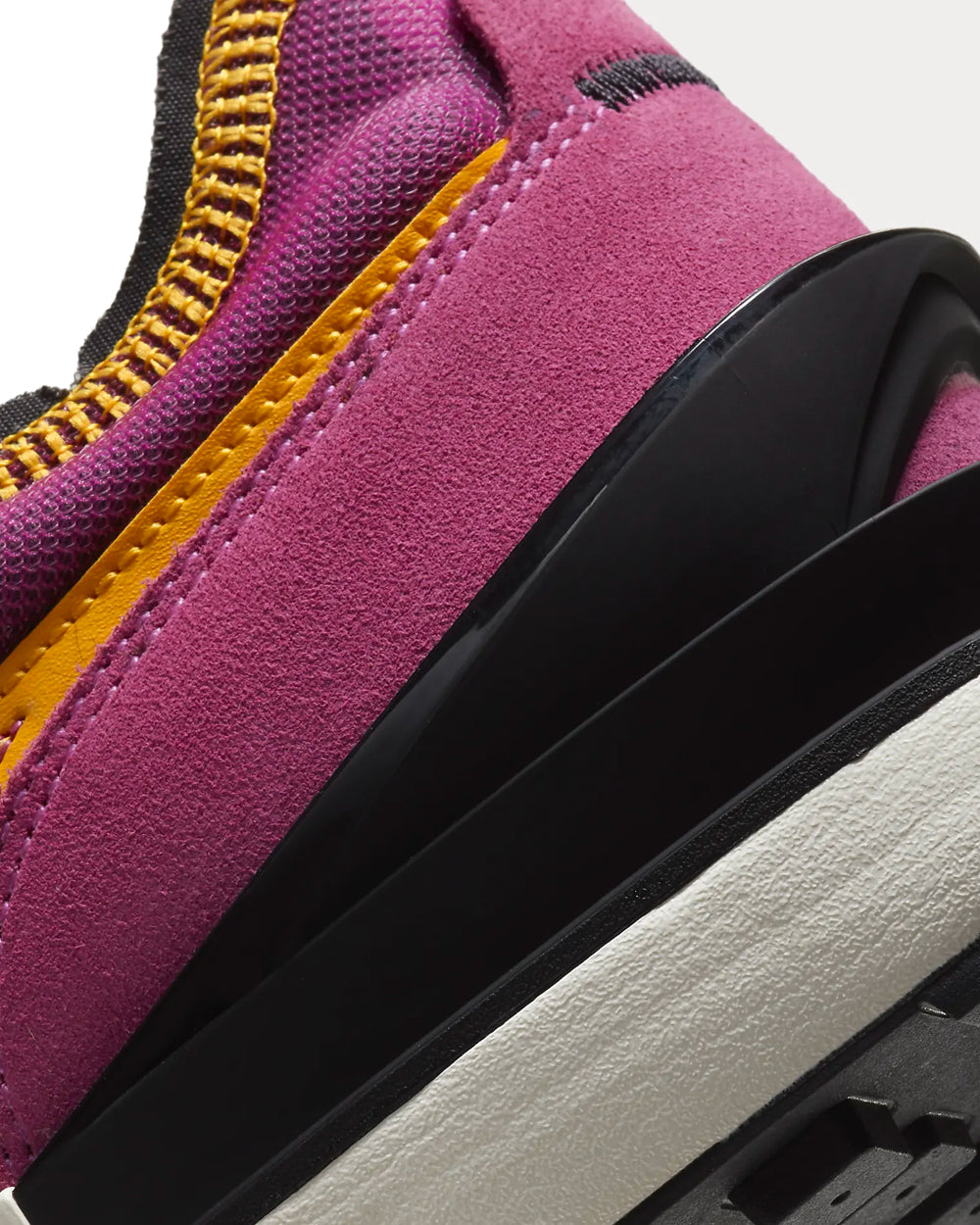 Nike Waffle One Active Fuchsia / Black / Coconut Milk / University Gold Low Top Sneakers - 6