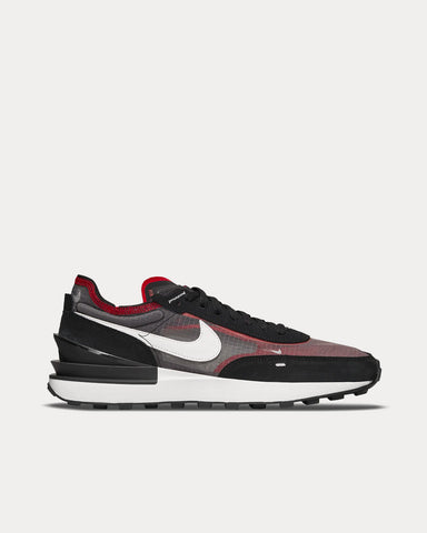 Nike Waffle One SE Black / Sport Red / White Low Top Sneakers