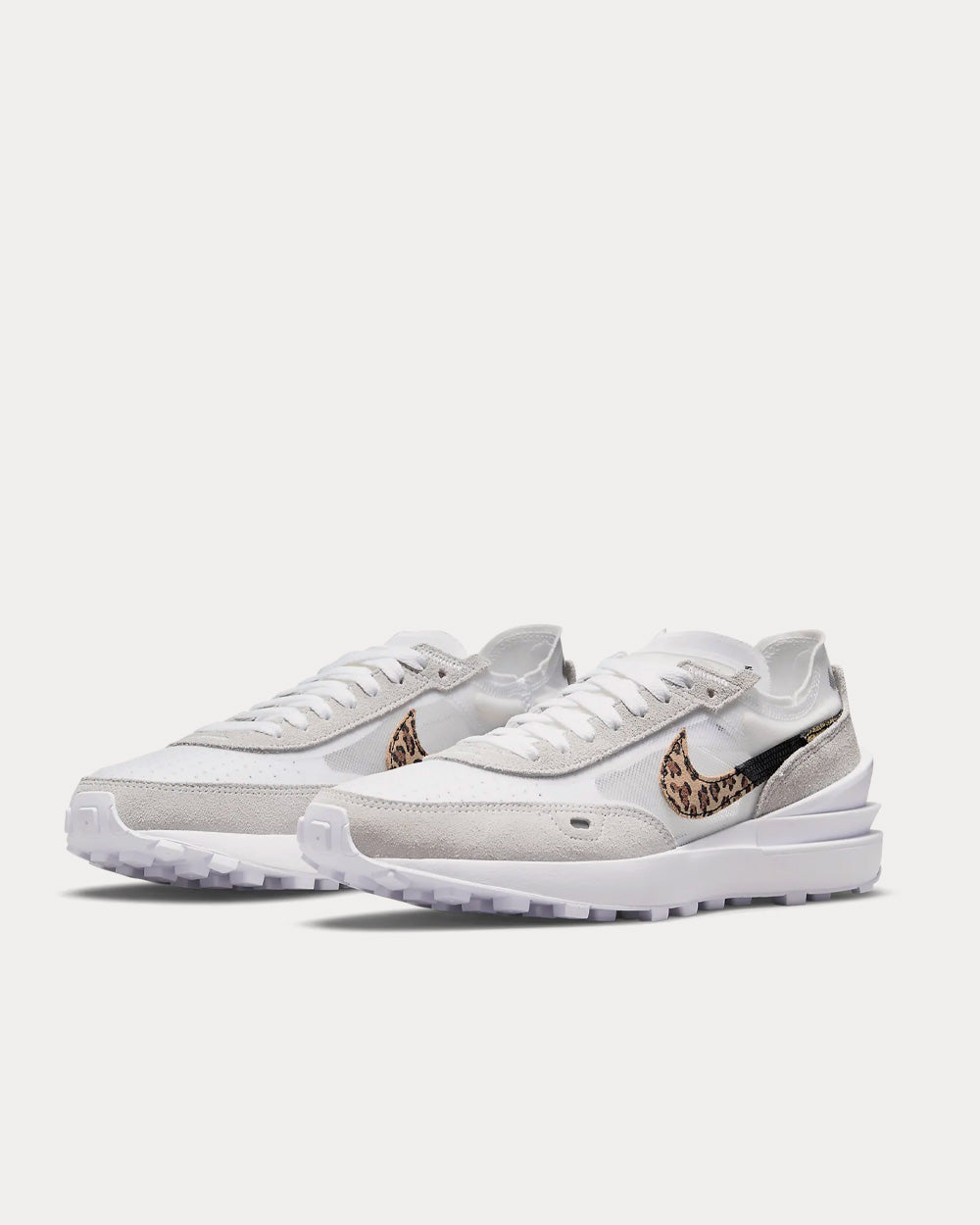 Nike Waffle One SE White / White / Multi-Colour Low Top Sneakers - 3