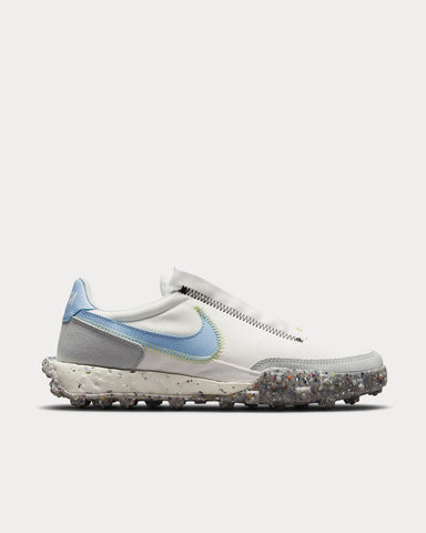 Nike Waffle Racer Summit White / Light Lemon Twist / Photon Dust / Aluminium Low Top Sneakers