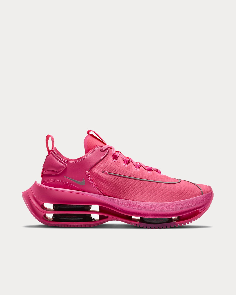 Nike Zoom Double-Stacked Pink Blast Low Top Sneakers - Sneak in Peace