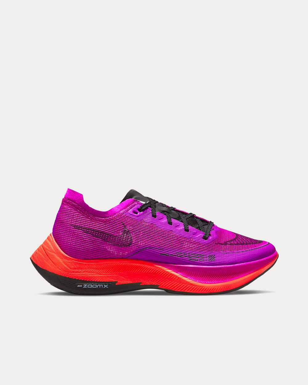 Nike ZoomX Vaporfly Next% 2 Hyper Violet / Flash Crimson / Football Grey /  Black Running Shoes - Sneak in Peace