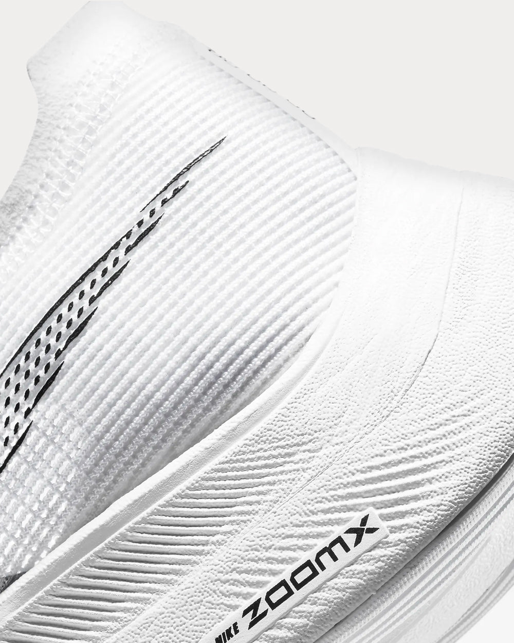 Nike ZoomX Vaporfly Next% 2 White / Metallic Silver / Black Running Shoes - 6