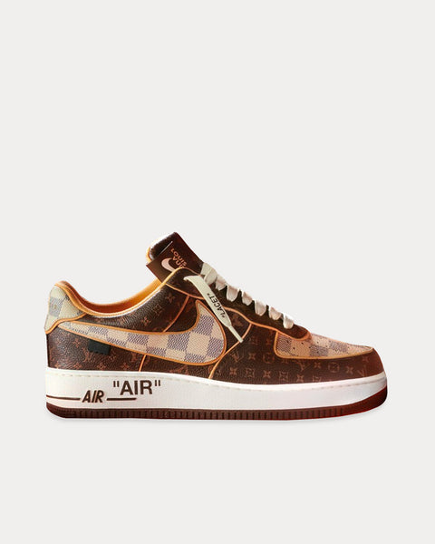 Laced Up: Louis Vuitton and Nike Air Force 1 Sneakers by Virgil Abloh