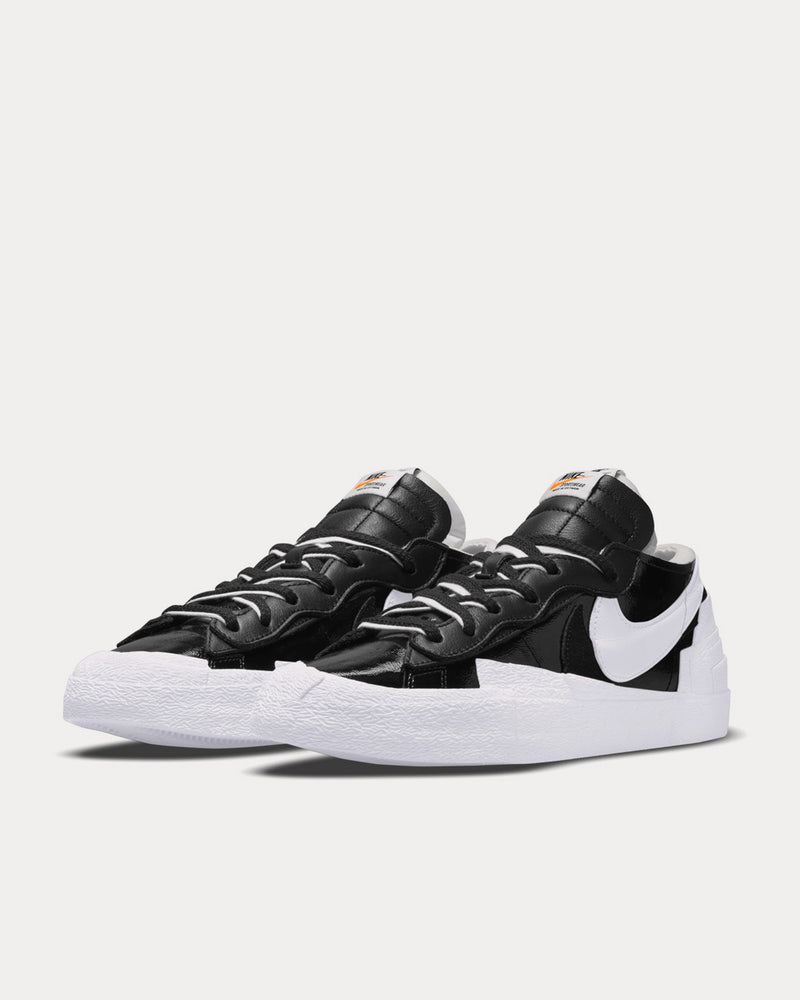 Nike x sacai Blazer Low Black / White Low Top Sneakers - 3