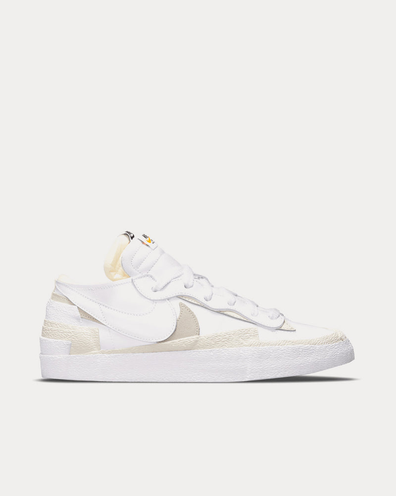 Nike x sacai Blazer Low White / Sail Low Top Sneakers - 1