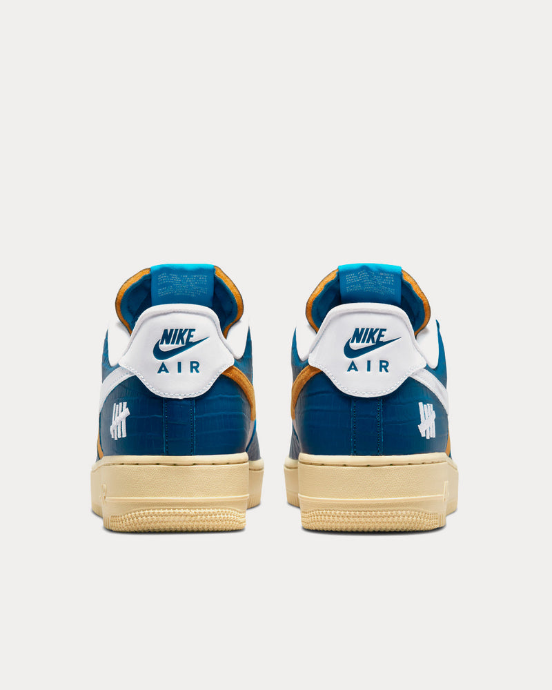 Nike x UNDFTD Air Force 1 Low Court Blue / Tone Low Top Sneakers - 4