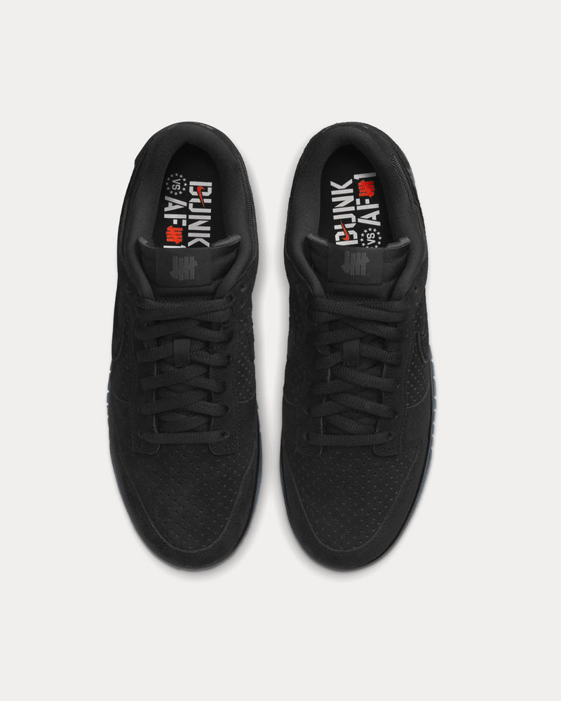 Nike x UNDFTD Dunk Low Black Low Top Sneakers - 2