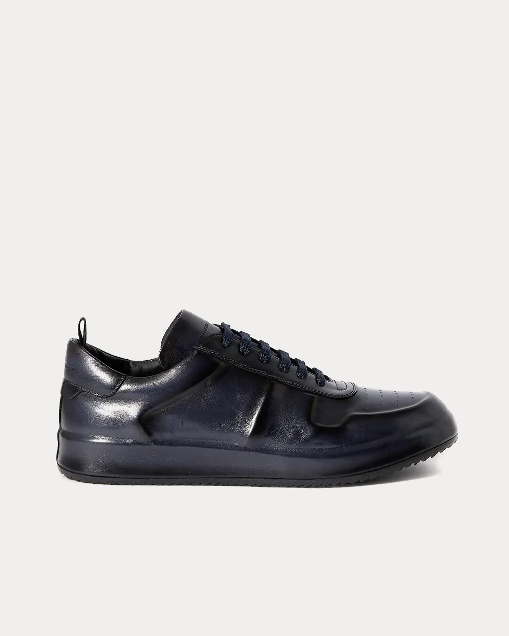 Officine Creative Ace Lux Leather Navy Low Top Sneakers - 1