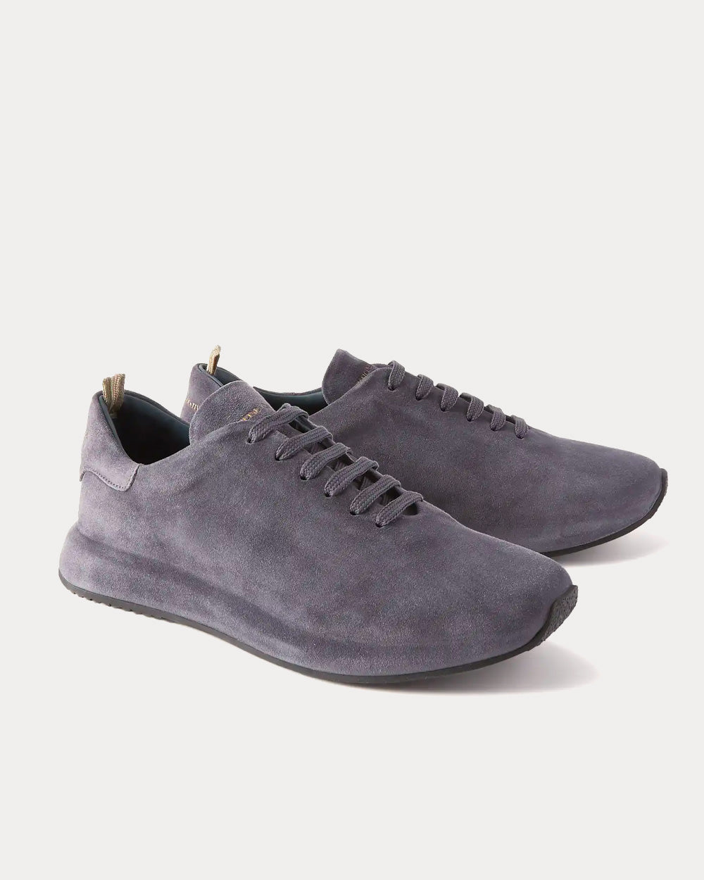 Officine Creative Race Suede Blue Low Top Sneakers - 2