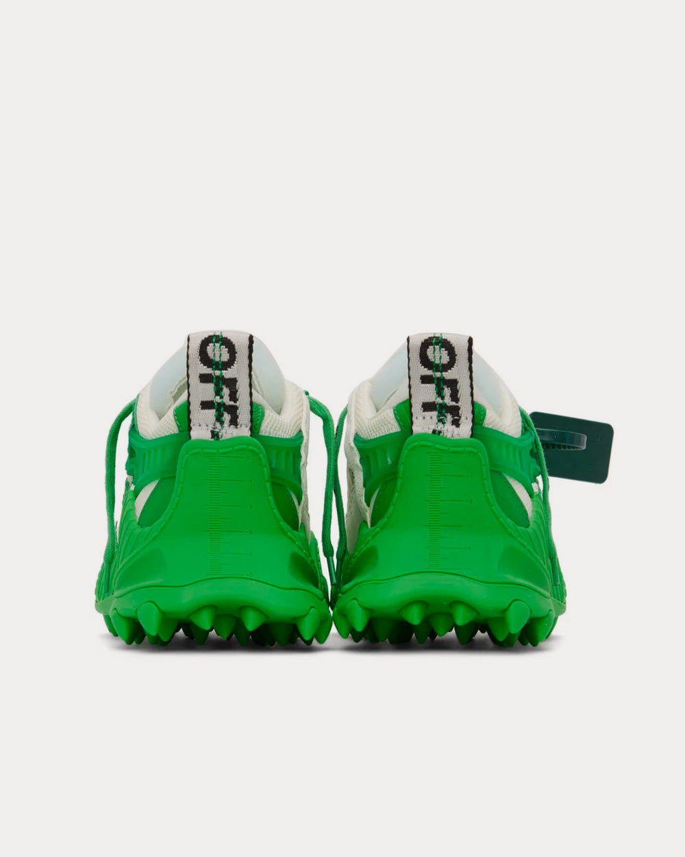 Off-White Odsy 1000 White / Green Low Top Sneakers - 3