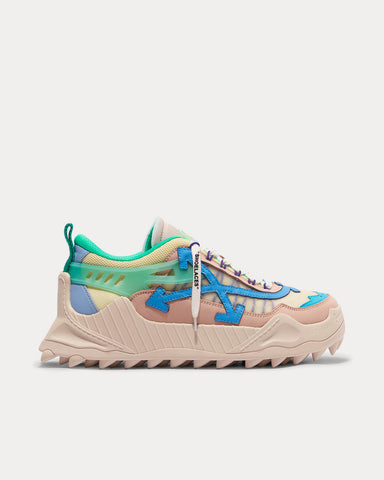 Off-White Odsy-1000 Bone / Pastel Blue Low Top Sneakers