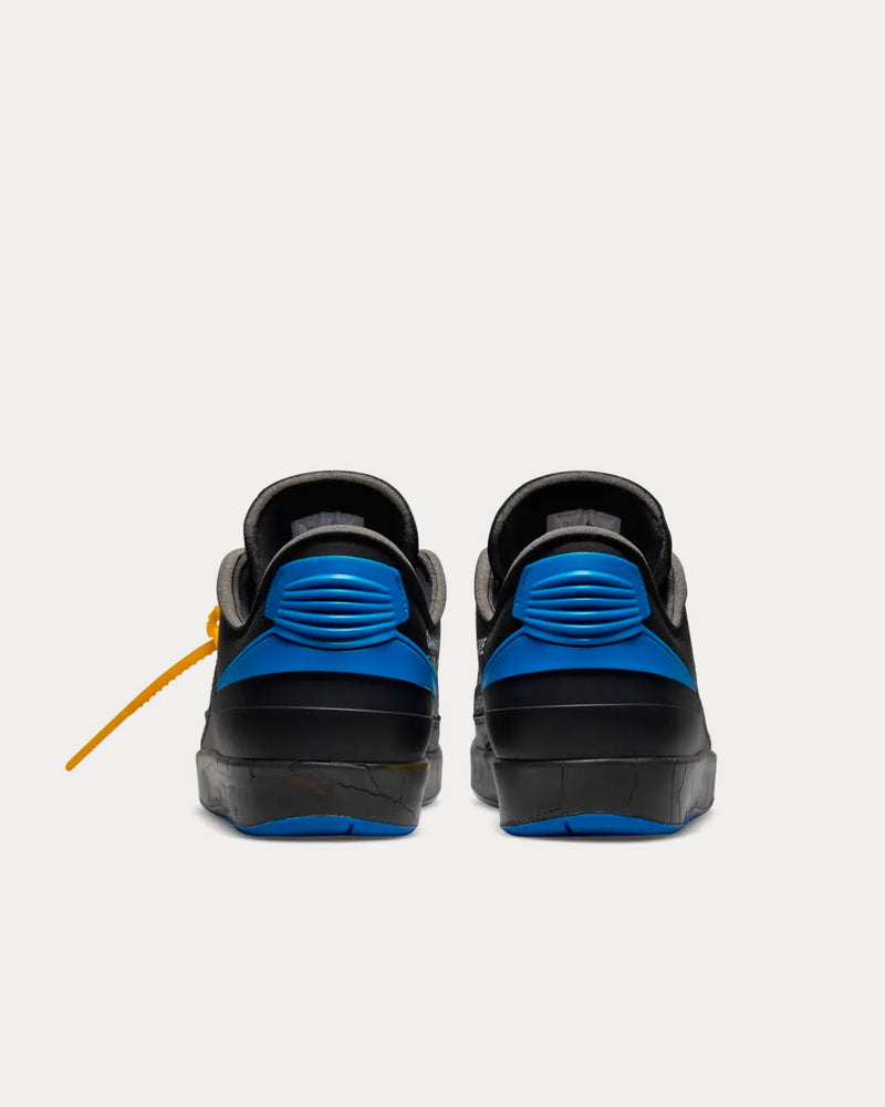 Nike x Off-White Air Jordan 2 Low Black / Varsity Royal Low Top Sneakers - 4