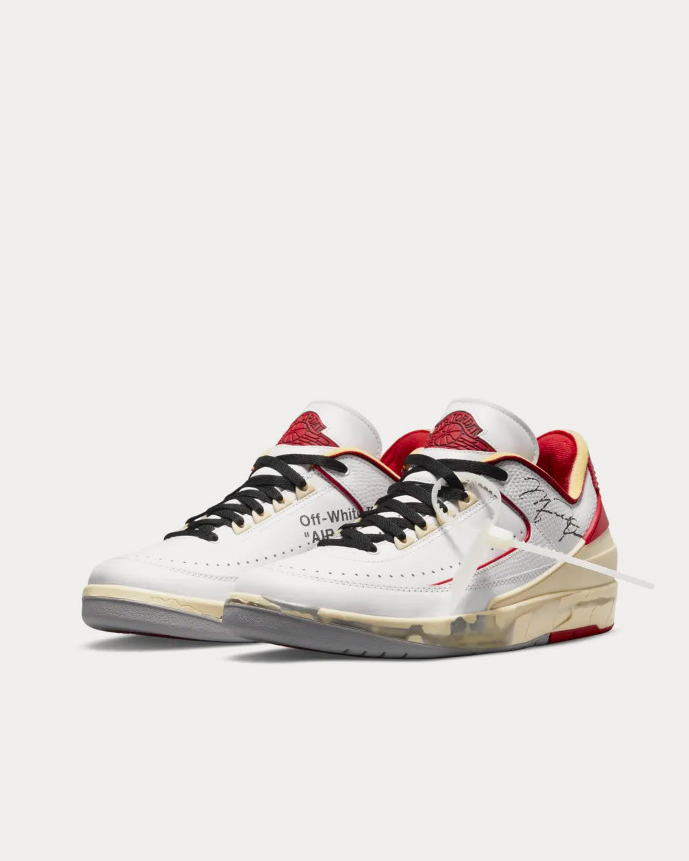 Air jordan x off white red online