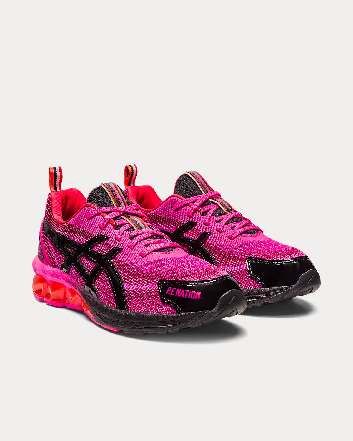 Asics x P.E Nation 180 VII Pink Glo / Black Low Top Sneakers - 3