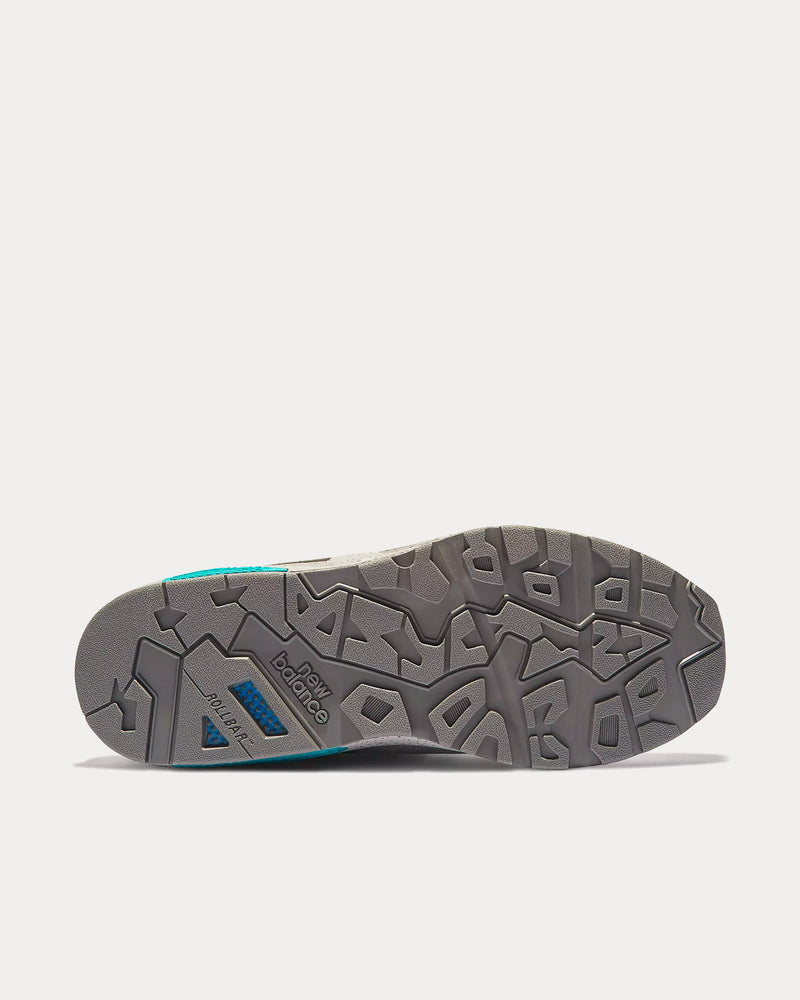 New Balance x Palace 580 Gargoyle / Lapis Blue Low Top Sneakers - 4