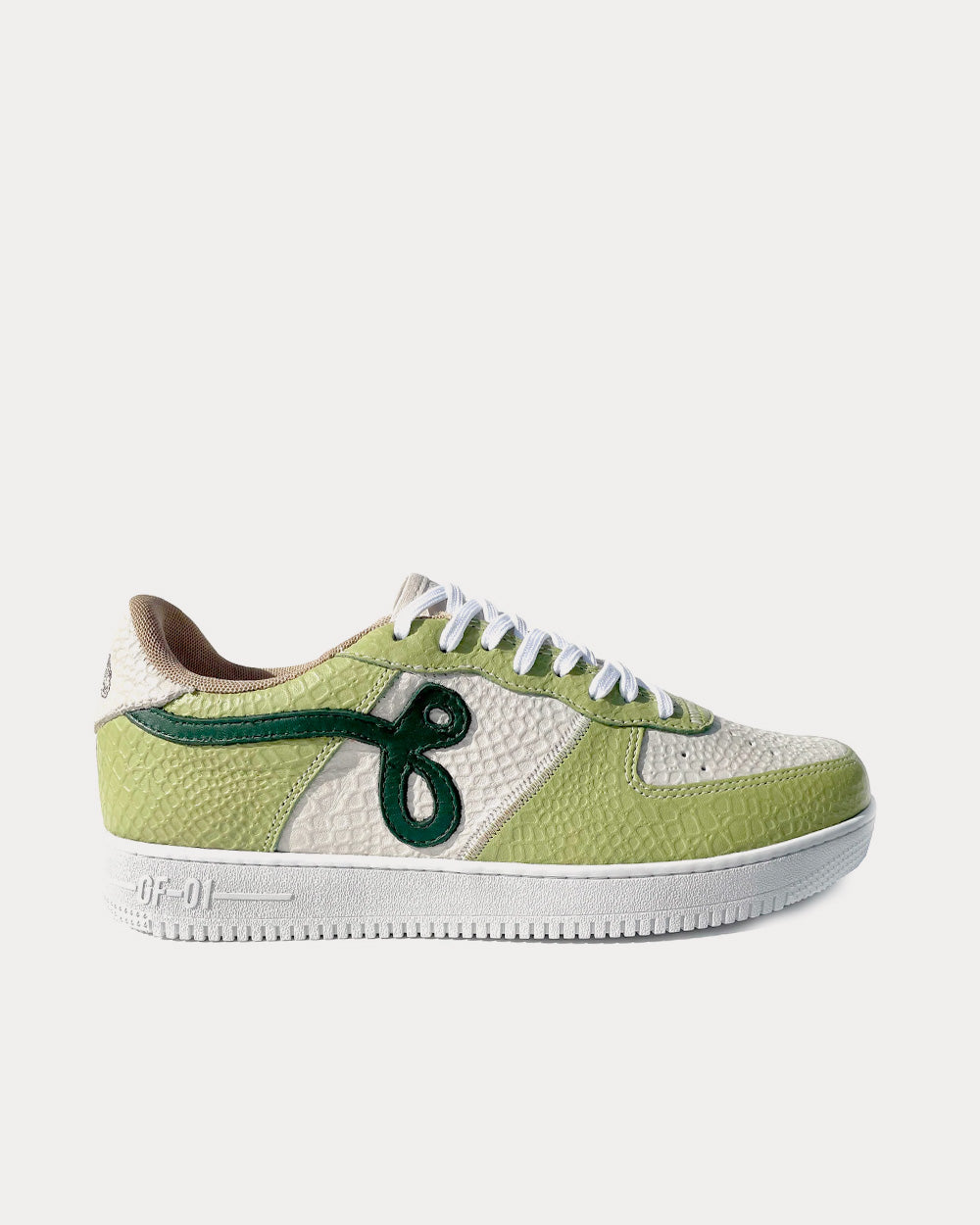 John Geiger x  PATRÓN Tequila GF-01 Green / White Low Top Sneakers - 1