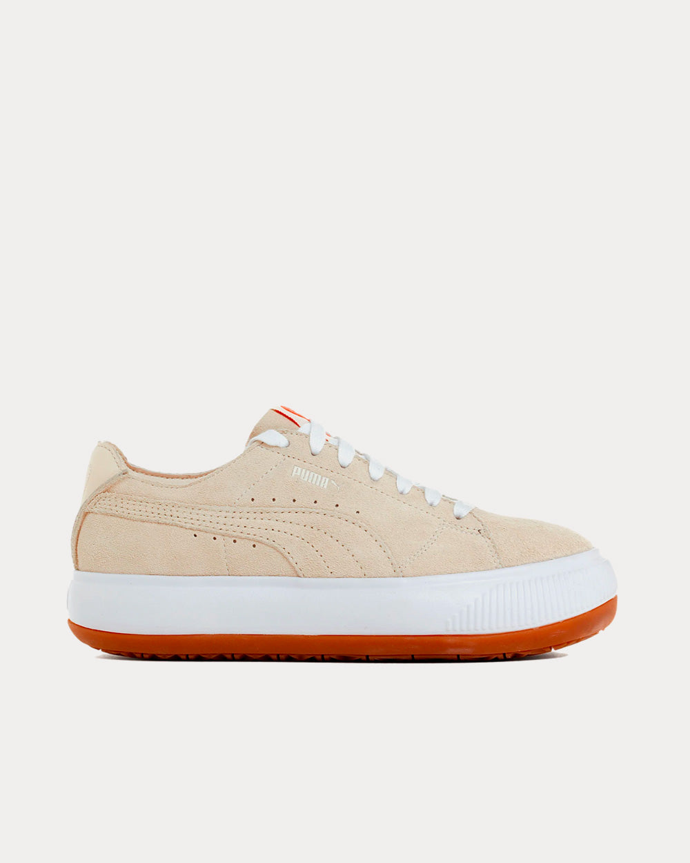 Puma x AMI Mayu Deconstruct Suede Pristine Low Top Sneakers - 1