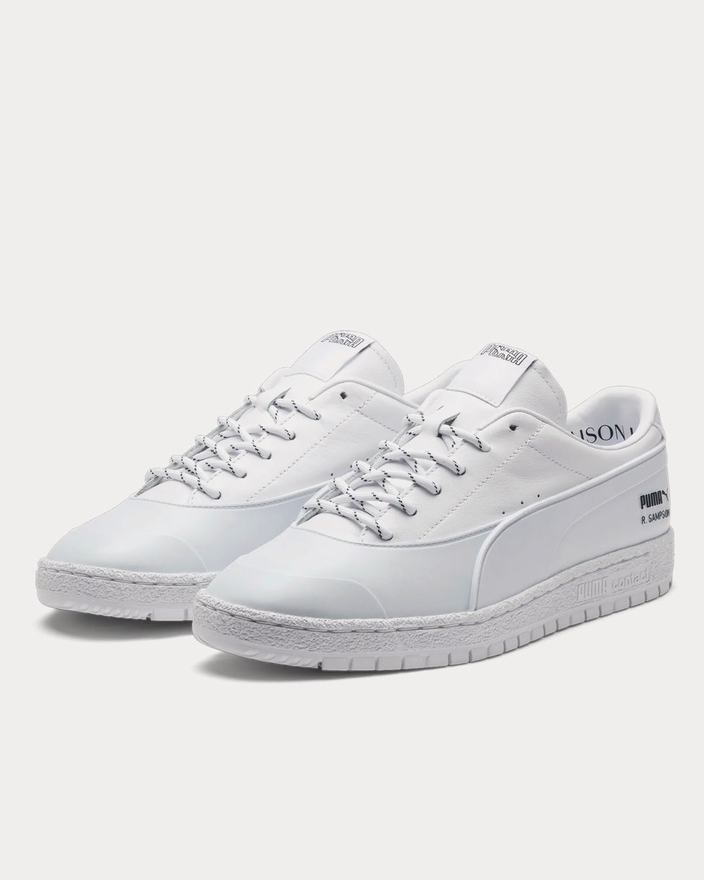 Puma x Maison Kitsuné Ralph Sampson 70 White Low Top Sneakers - 2