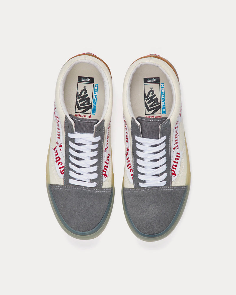 Vans x Palm Angels UA Old Skool LX Grey / White Low Top Sneakers - 2