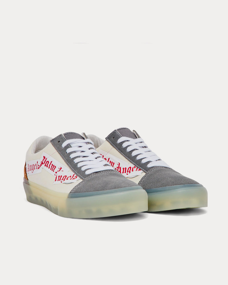 Vans x Palm Angels UA Old Skool LX Grey / White Low Top Sneakers - 3