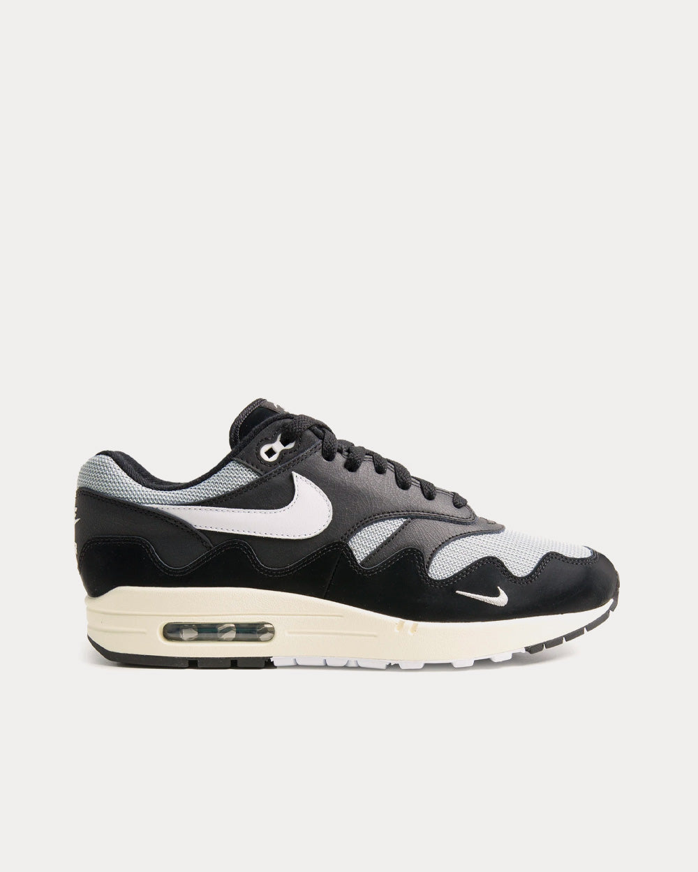 Nike x Patta Air Max 1 Waves Black Low Top Sneakers - 1