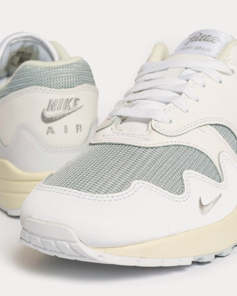 Nike x Patta Air Max 1 Waves White Low Top Sneakers - 5