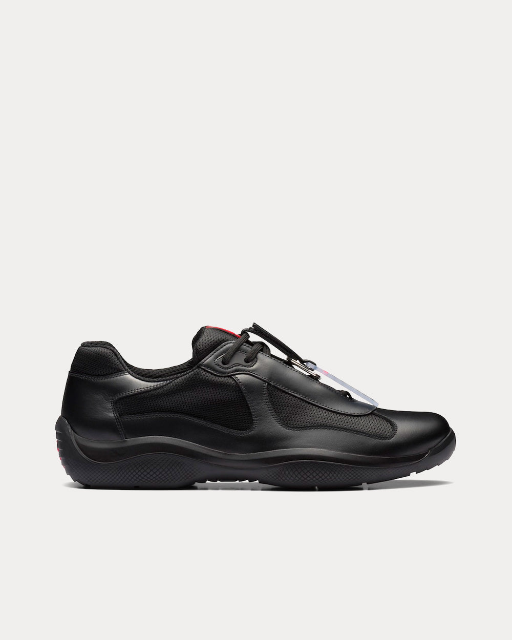 Prada America’s Cup Original Black Low Top Sneakers - 1