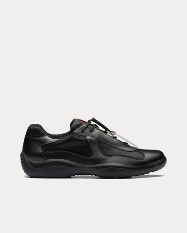 Prada America’s Cup Original Black Low Top Sneakers