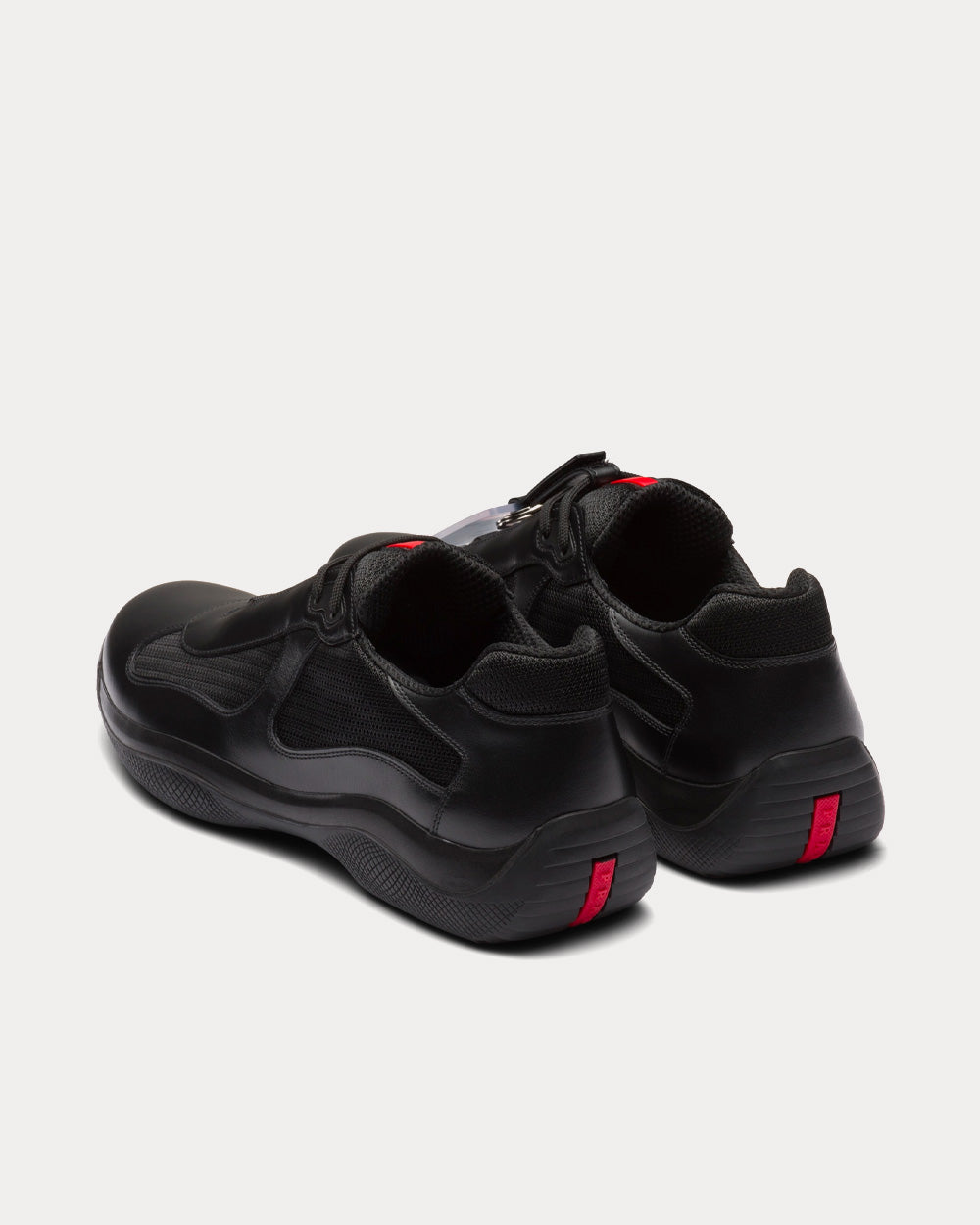 Prada America’s Cup Original Black Low Top Sneakers - 3