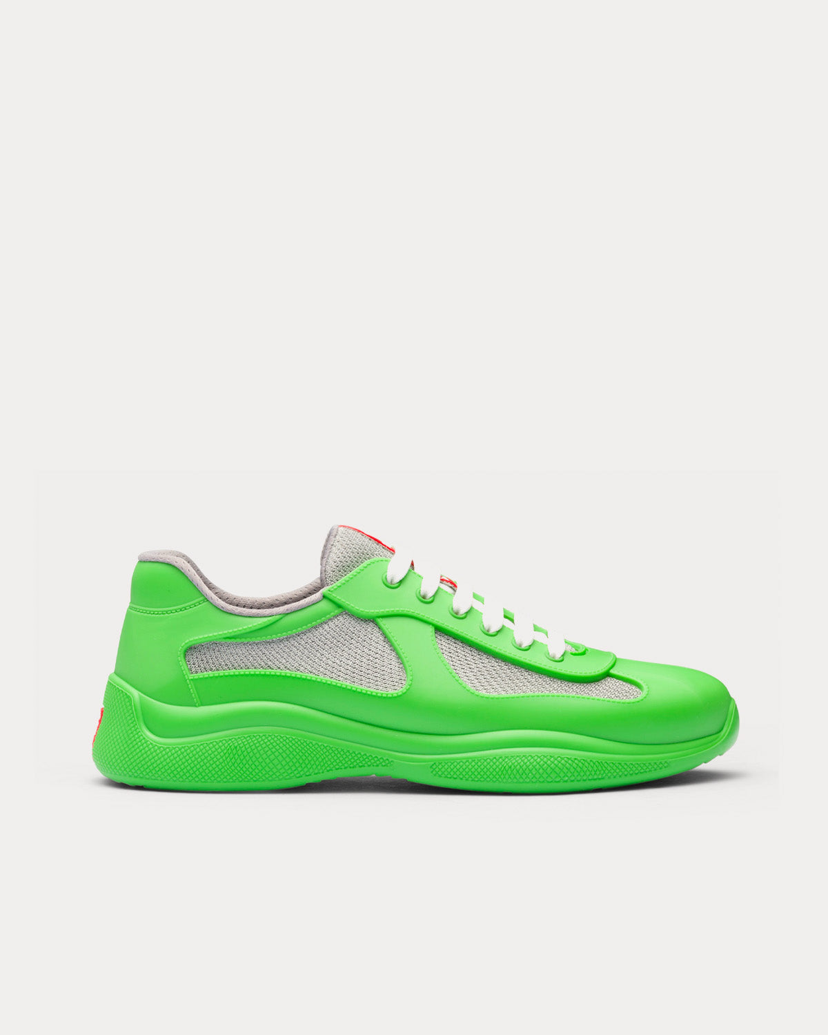 Men s America s Cup Soft Rubber Bike Fabric Apple Green Low Top Sneakers