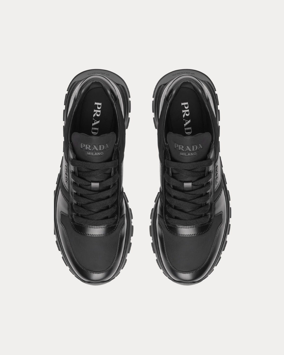 Prada PRAX 01 Black Low Top Sneakers - Sneak in Peace