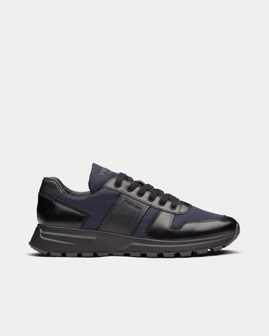 Prada PRAX 01 Black / Blue Low Top Sneakers