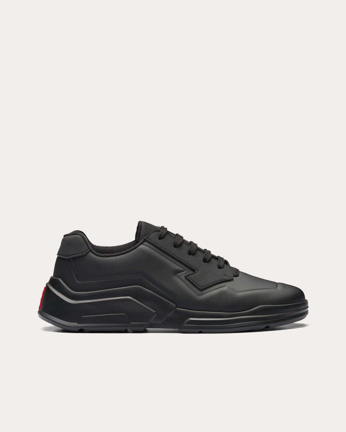 Prada Polarius Black Low Top Sneakers - 1