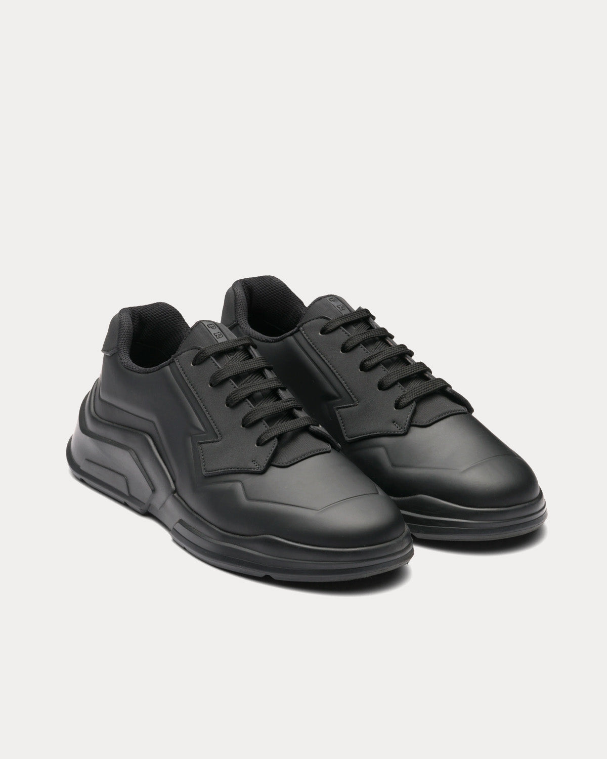 Prada Polarius Black Low Top Sneakers - 2